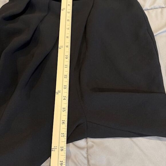 C/MEO Collective Harmony Pants High Waist Drape Pleats Taper Zipper Ankle Small - Picture 11 of 13